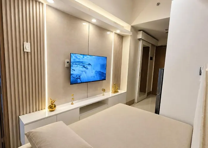 The Golden - Shore 3 Residences - 1br Near Sm Moa - Pool View Aparthotel Manila
